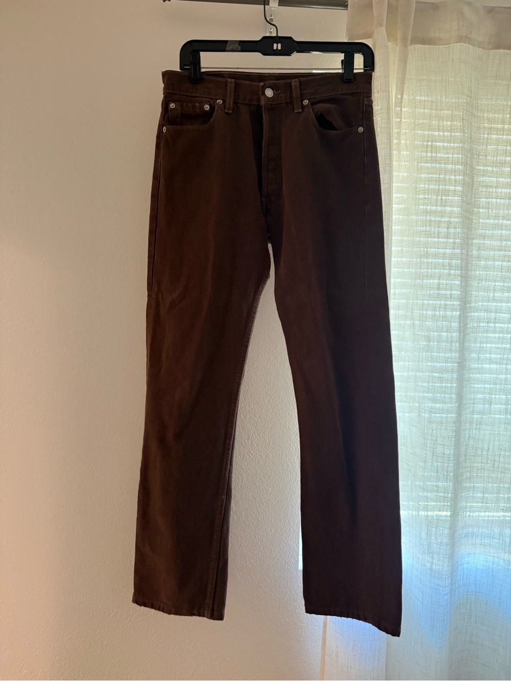 Levi's Men's Dark Brown Corduroy Pants